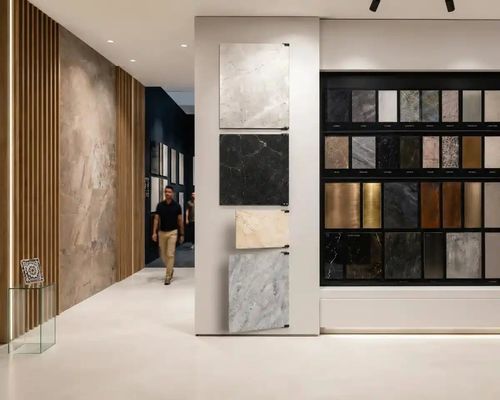 石板砖瓷砖展示架 - KLIC CLAK-HINGE - ETALAGE - 用于石板 / 用于样本 / 镶嵌式