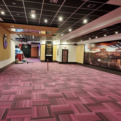 毛圈满铺地毯 - LINEAR  - Casino Carpets S.L. - 尼龙 / 商用 / 条纹