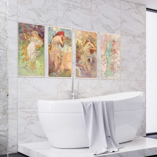 陶瓷镶边砖 - THE FOUR SEASONS - Tempera Art Design - 大理石 / 瓷质 / 壁挂