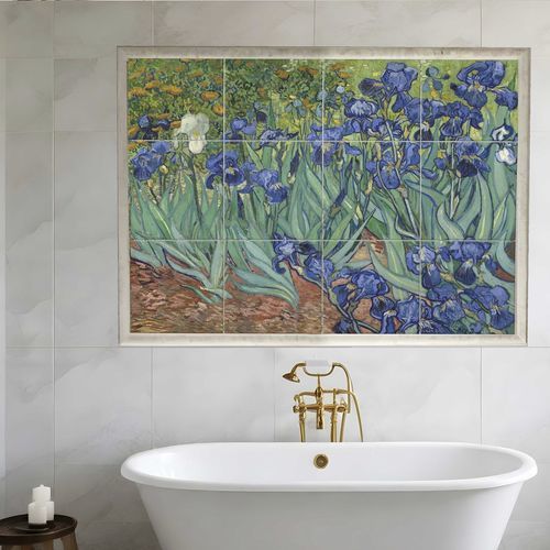 陶瓷砖 - IRISES BY VAN GOGH - Tempera Art Design - 瓷质 / 大理石 / 印花