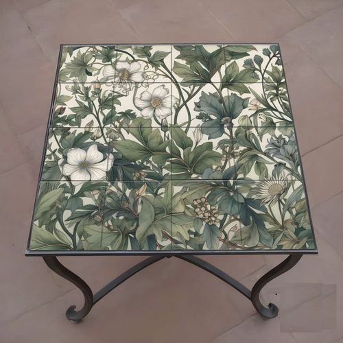 瓷质桌台面 - 210414 - Tempera Art Design - 正方形 / 商用 / 彩色