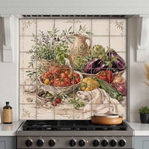 陶瓷砖 - RUSTIC VEGETABLE - Tempera Art Design - 印花 / 乡村风 / 用于室内