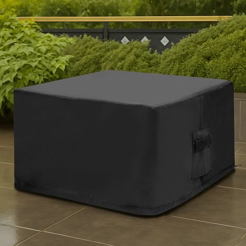 桌子防护罩 - CUSTOM SQUARE OTTOMAN - Covers & All - 聚酯 / PVC / 聚氨酯