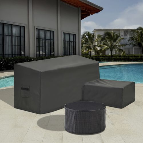 沙发防护罩 - L SHAPE COUCH CUSTOM - DESIGN 5 - Covers & All - 聚酯 / PVC / 布料