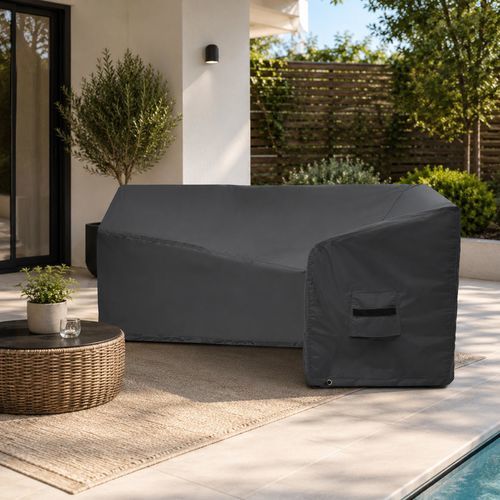 沙发防护罩 - L SHAPE COUCH CUSTOM- DESIGN 2 - Covers & All - 布料 / 密封 / 防紫外线