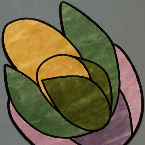 现代风格地毯 - LOTUS - L'Atelier Bérengère Guénant - 几何 / 竹制 / 丝绸