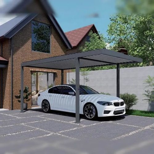 家用停车棚 - ST-100-E-KD - ALUX Pergola - 车库 / 用于停车场 / 可定制