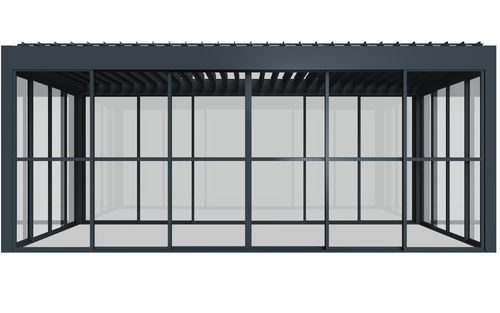 独立凉棚架 - AL-135-DE - ALUX Pergola - 铝制 / 活动板条 / 机动