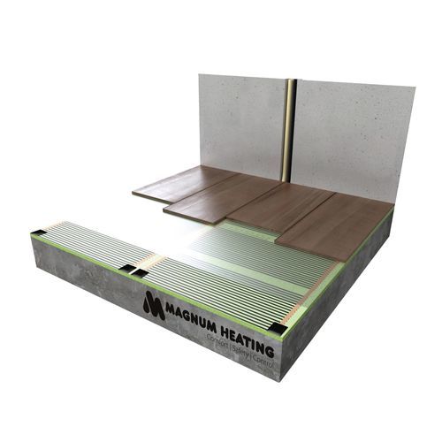 安装在楼板下加热垫 - FOIL - MAGNUM Heating España