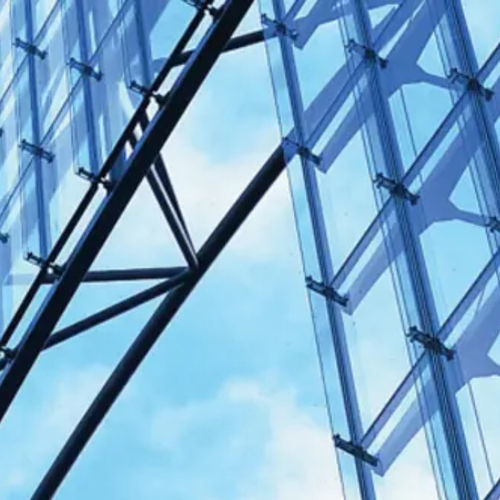 玻璃外墙 - SPIDER GLASS&reg; - Saint Gobain Glass France - 固定 / 耐恶劣天气