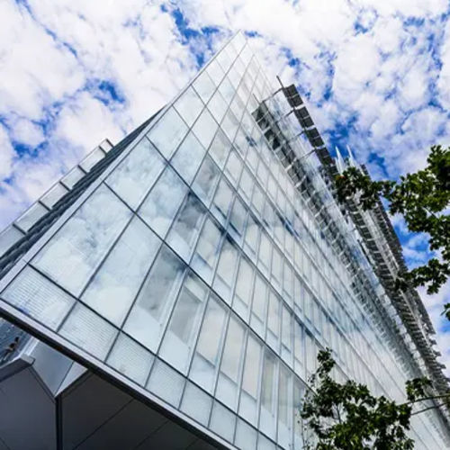 安全玻璃板 - COOL-LITE&reg; ST BRIGHT SILVER - Saint Gobain Glass France - 太阳能控制式 / 绝缘 / 声学