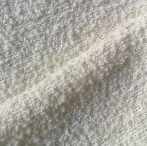 窗帘面料 - BERGAMO XL LIGHT CRÈME - BISSON BRUNEEL - 墙面 / 单色 / 亚麻