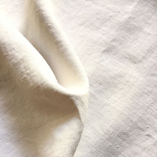 窗帘面料 - ANTIGUA - BISSON BRUNEEL - 单色 / 亚麻 / 丙烯塑料