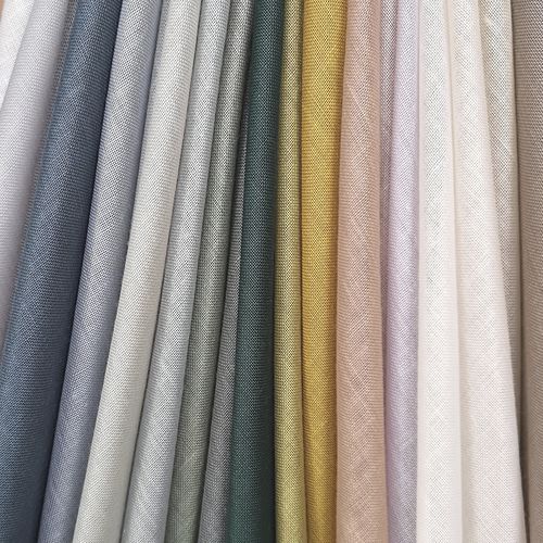 单色纱 - WISPER - BISSON BRUNEEL - Trevira CS® / 绸缎 / PES材质