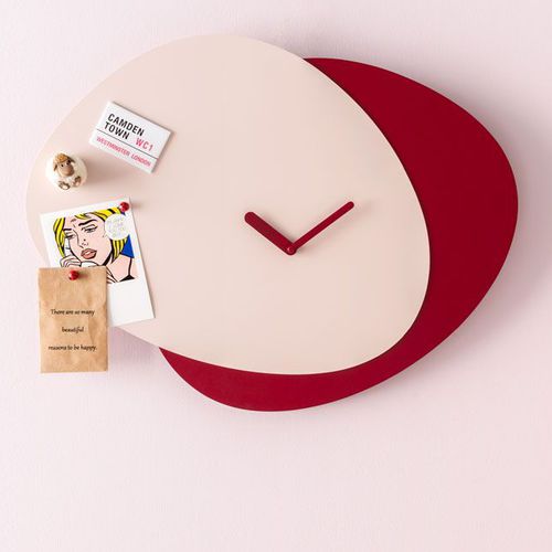 现代风格钟表 - ALLORA - calligaris - 壁挂 / 模拟 / 金属