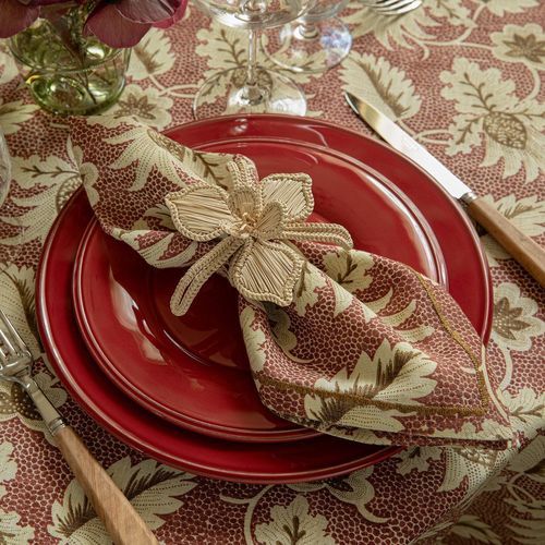 亚麻餐巾纸 - HONEYCOMB TRELLIS - CHELSEA TEXTILES - 图案 / 商用 / 印花