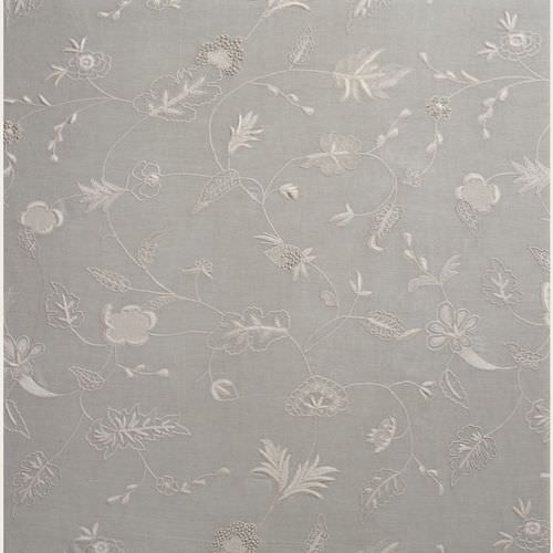 室内装饰面料 - QUEEN ANNE VINE ON COLOURED GROUND - CHELSEA TEXTILES - 图案 / 亚麻 / 绣花