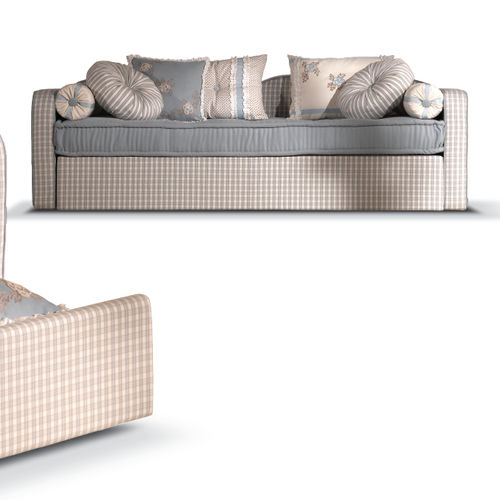 传统风格沙发 - KELLY - DANIELA LUCATO complementi d'arredo - 布料 / 带组合滑轮床 / 彩色