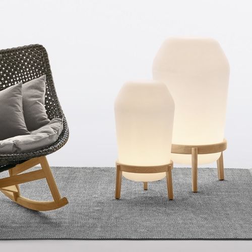 落地灯 - LOON - DEDON GmbH - 柚木 / 塑料 / 现代风格