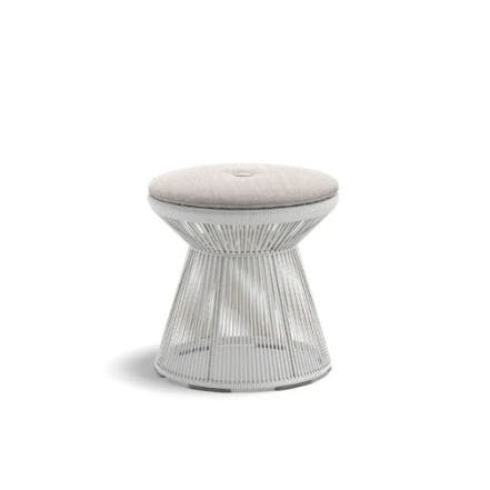 现代风格脚凳 - CIRQL NU - DEDON GmbH - 布料 / 铝制 / 合成纤维