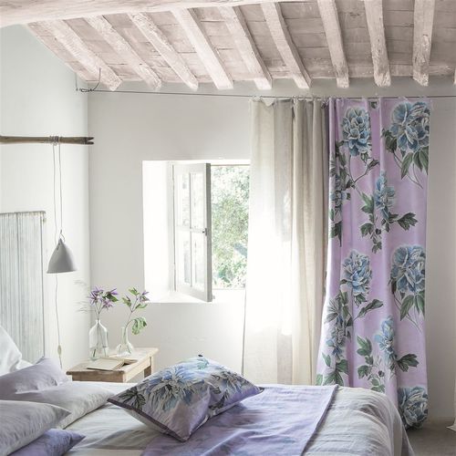 室内装饰面料 - KAORI - DESIGNERS GUILD - 用于窗帘 / 条纹 / 花朵图案
