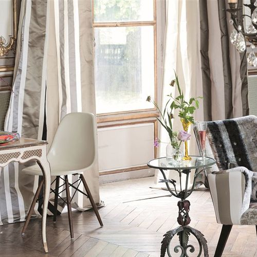 室内装饰面料 - AMELIA - DESIGNERS GUILD - 用于窗帘 / 图案 / 丝绸