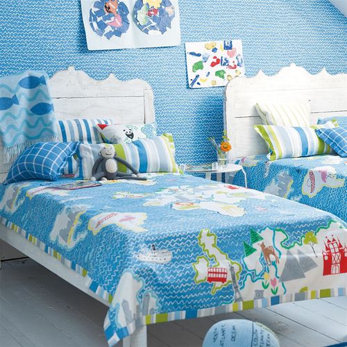 室内装饰面料 - AROUND THE WORLD - DESIGNERS GUILD - 用于窗帘 / 用于遮光卷帘 / 图案