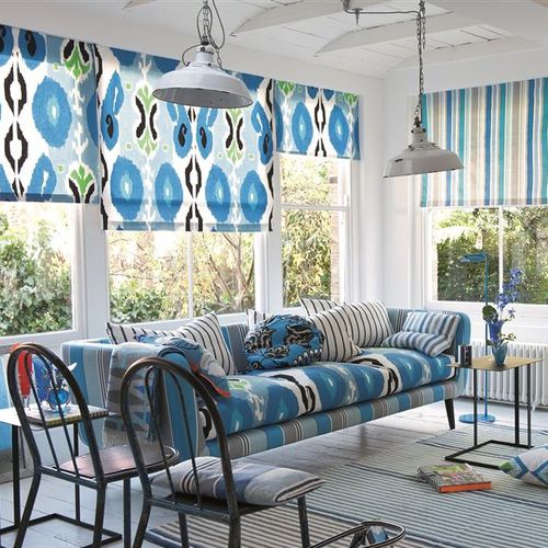 室内装饰面料 - MIAMI - DESIGNERS GUILD - 用于窗帘 / 遮阳 / 图案