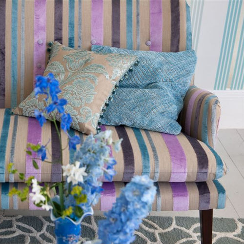 室内装饰面料 - MORSKAYA - DESIGNERS GUILD - 条纹 / 缎纹 / 丝绒