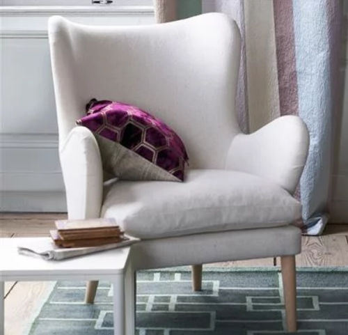 现代风格扶手椅 - PALERMO - DESIGNERS GUILD - 布料 / 翼形 / 布艺