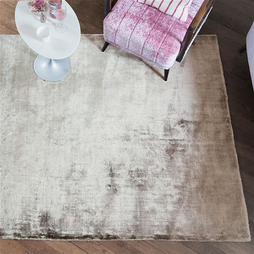 现代风格地毯 - EBERSON SLATE - DESIGNERS GUILD - 单色 / 聚酯 / 长方形