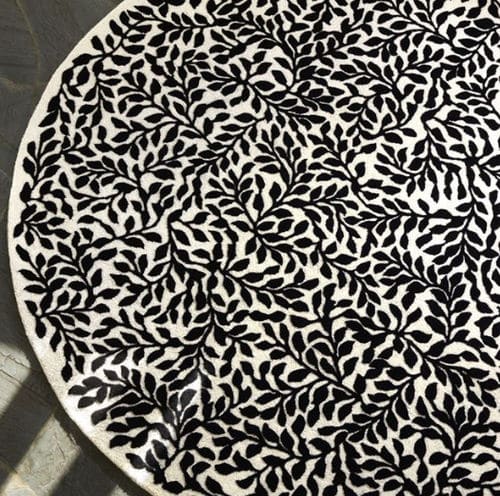 现代风格地毯 - BOSQUET CARBONE - DESIGNERS GUILD - 图案 / 羊毛 / 长方形