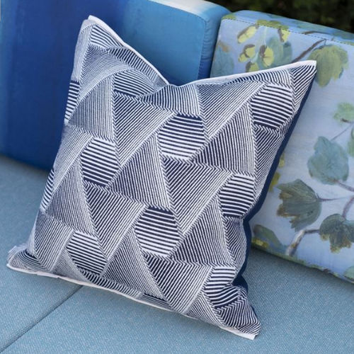 户外垫子 - DELRAY - DESIGNERS GUILD - 正方形 / 几何 / 布料