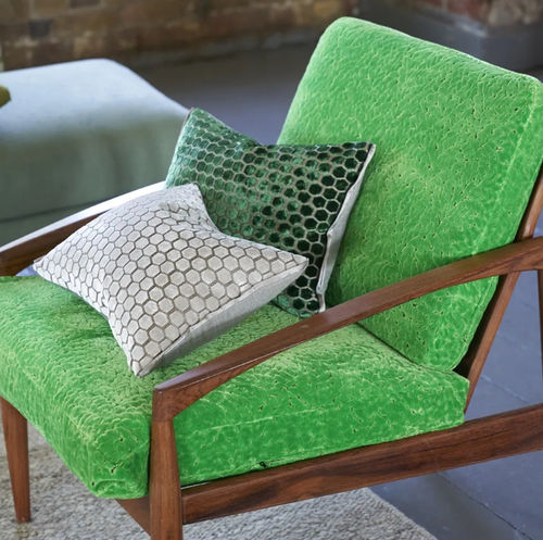 室内装饰面料 - CARTOUCHE  - DESIGNERS GUILD - 用于窗帘 / 图案 / 聚酯