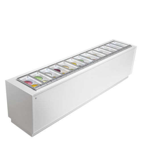 柜台冷藏展示柜 - PANORAMA® TECHNOLOGY - IFI - 用于商店 / 白色 / 带门