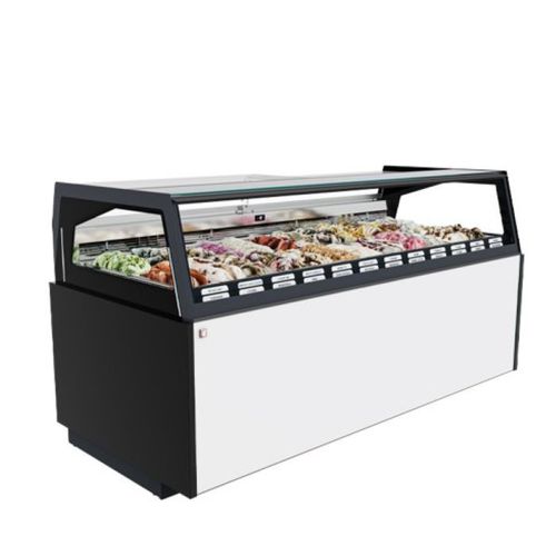 柜台冷藏展示柜 - Orama - IFI - 用于商店 / 有色 / 滑门式