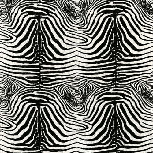 室内装饰面料 - BRAGANCE ZEBRE - EDMOND PETIT - 兽皮纹路 / 棉质 / 亚麻