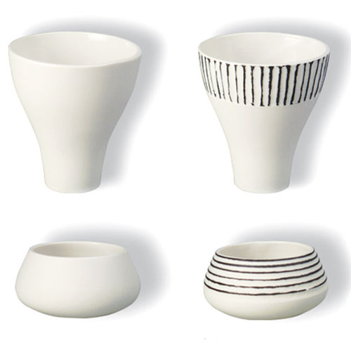 现代风格花瓶 - VP-2001 C / VP-2001 A - FOS CERAMICHE - 瓷质
