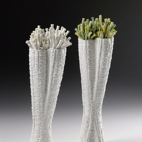 现代风格花瓶 - CSP series - FOS CERAMICHE - 瓷质 / 手工