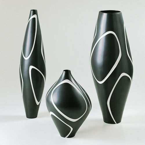 现代风格花瓶 - BS-2003 B / B-2003 B / PF-2003 B  - FOS CERAMICHE - 瓷质 / 手工