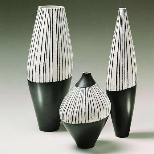 现代风格花瓶 - PF-2003 G / B-2003 G / BS-2003 G - FOS CERAMICHE - 瓷质 / 手工