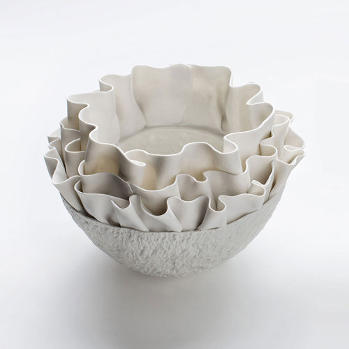 现代风格花瓶 - AC series - FOS CERAMICHE - 瓷质 / 手工