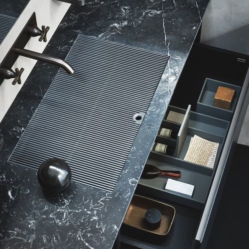 台上盆 - Ell - AGAPE - 坚硬表面 / Corian®可丽耐 / 大理石