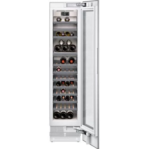 服务葡萄酒柜 - RW414365 - GAGGENAU - 嵌入式 / 不锈钢 / 栎木