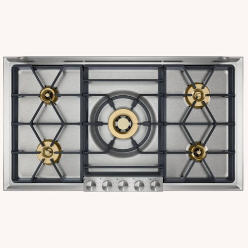 燃气灶台 - VG295150F - GAGGENAU - 5眼 / 带杠杆 / 带前部控制