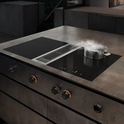 嵌入式吸油烟机 - VL414115 - GAGGENAU - 带管道 / A级 / 黑色