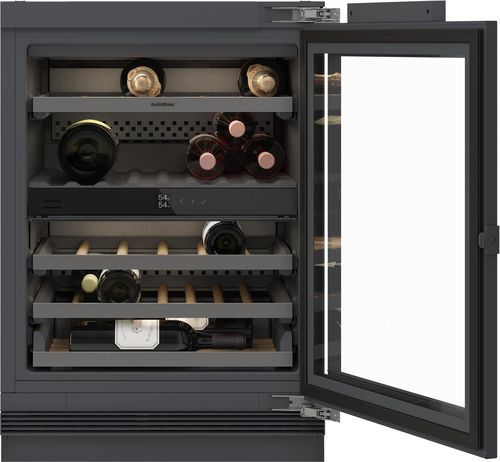 多温度葡萄酒柜 - 200 series - GAGGENAU - 专业 / 集成式 / 栎木