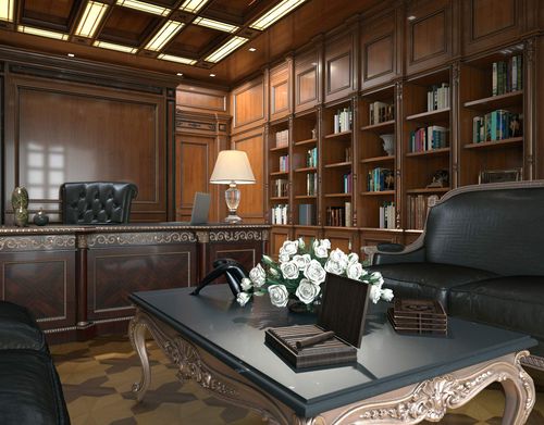 落地办公桌 - Lo Studio - The studyroom - Santo Passaia Furniture - 传统风格 / 木质 / 商用