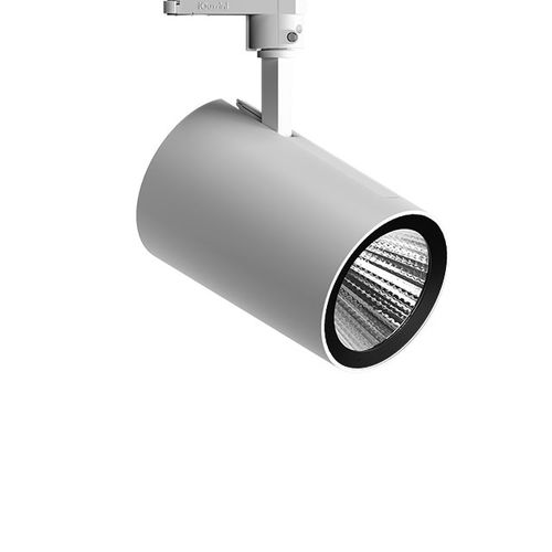 LED式轨道灯 - TECNICA EVO - iGuzzini - 圆形 / 铝铸铁 / 热塑性塑料