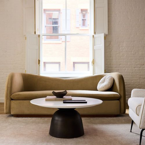 现代风格沙发 - Kaufman - West Elm - 布料 / 带扶手 / 椅垫可拆除